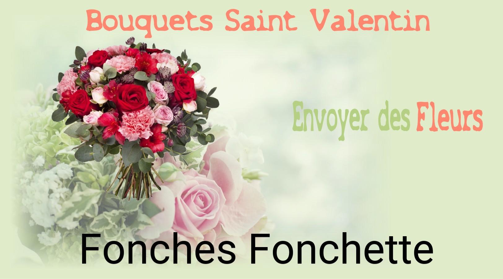 Roses de Saint-Valentin livrées à Fonches-Fonchette